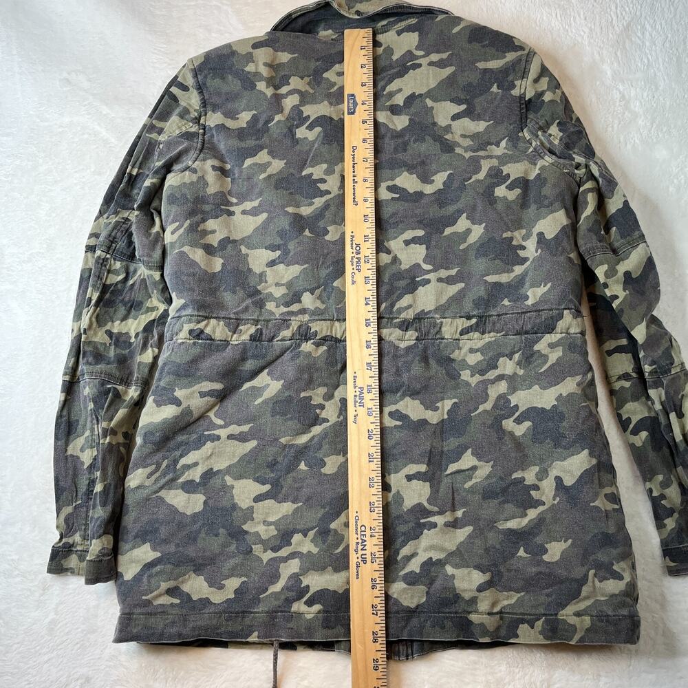 Kut from the Kloth Women Green Denim Jacket L - Picture 2 of 7